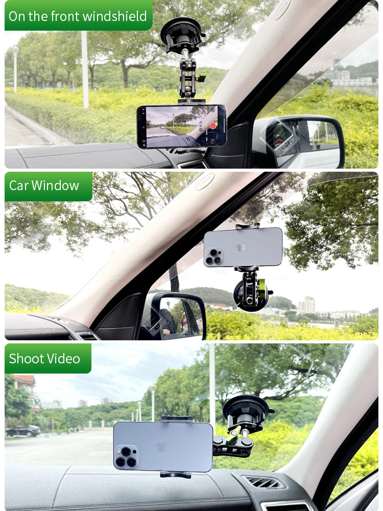 360° Car Phone Mount - Universal Suction Cup Holder