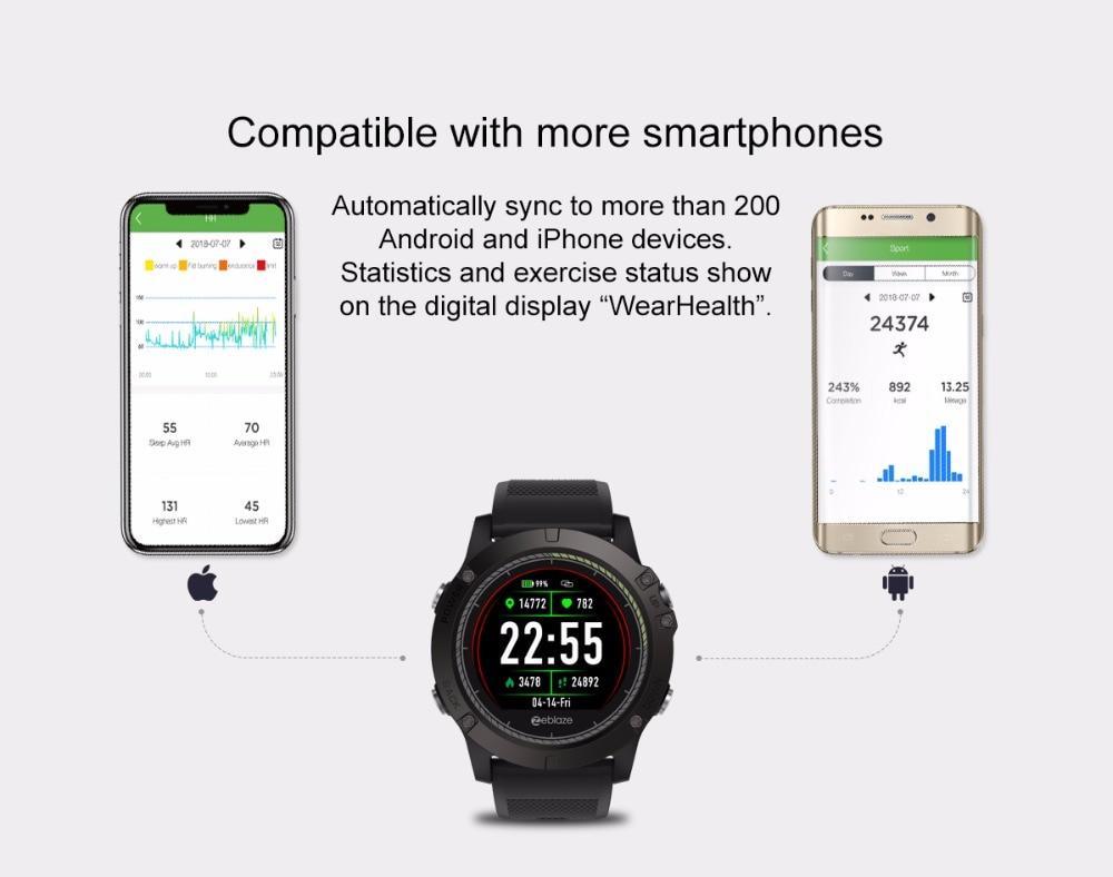 Tactical Smartwatch V3 HR | Rugged Outdoor & Fitness Watch