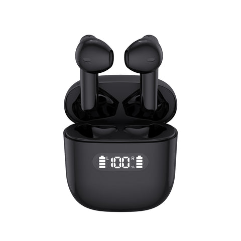 Wireless Bluetooth 5.3 Earbuds with LED Display | Waterproof & Noise Cancelling