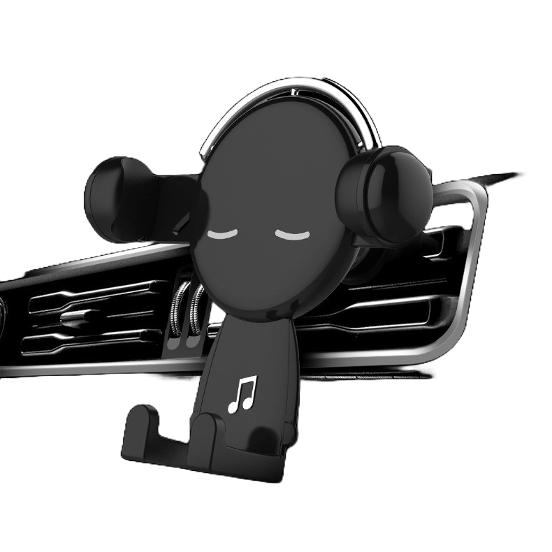 Cartoon Gravity Car Phone Holder | 360° Rotating Anti-Scratch Stand